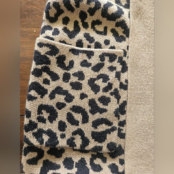 Moon & Madison animal print long cardigan - Picture 4 of 8